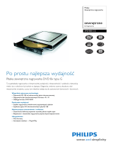 Philips SPD4001CC/10 Product Datasheet