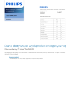 Philips COP2015/01 Product Datasheet