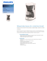 Philips HD7562/55 Product Datasheet