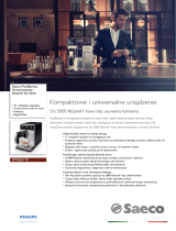 Saeco SM3061/10 Product Datasheet