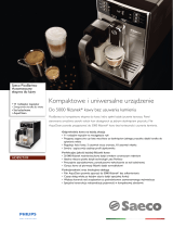 Saeco HD8927/09 Product Datasheet