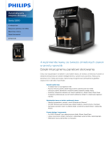 Philips EP3221/40 Product Datasheet