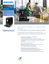 Philips EP3510/00 Product Datasheet