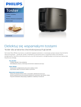 Philips HD2628/80 Product Datasheet