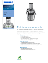 Philips HR1871/70 Product Datasheet