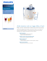 Philips HR1851/00 Product Datasheet