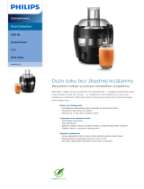 Philips HR1832/02 Product Datasheet