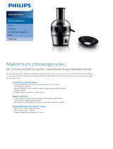 Philips HR1864/20 Product Datasheet