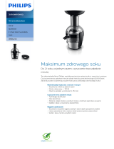 Philips HR1864/00 Product Datasheet