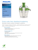 Philips HR1832/50 Product Datasheet