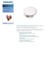 Philips HR2393/01 Product Datasheet