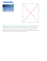 Philips CP6749/01 Product Datasheet