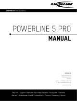 ANSMANN POWERLINE 5 PRO Instrukcja obsługi