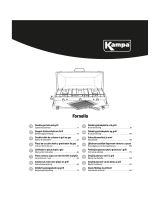 Dometic Kampa Fornello Instrukcja obsługi