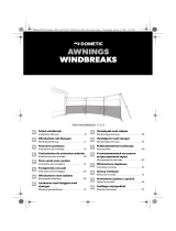Dometic Pro Windbreaks 2, 3, 4 Instrukcja instalacji