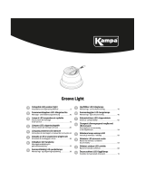 Dometic Kampa Groove Light Instrukcja obsługi