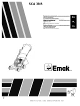 Efco SCA 38 R Instrukcja obsługi