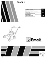 Oleo-Mac SCA 50 H - Emak France Instrukcja obsługi