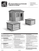Step2 BIG BUILDERS PLAYHOUSE TABLES AND MORE Instrukcja obsługi