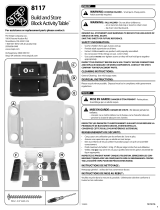 Step2 Build & Store Block & Activity Table™ Assembly Instructions