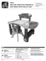 Step2 Deluxe Creative Projects Art Desk Assembly Instructions