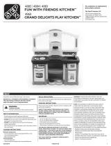 Step2 Grand Delights Kitchen™ - Gray Assembly Instructions