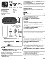 Step2 Hot Wheels™ Car & Track Play Table™ Assembly Instructions