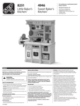 Step2 Little Baker's Kitchen™ Assembly Instructions