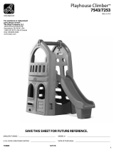 Step2 Naturally Playful® Playhouse Climber & Swing Extension Assembly Instructions