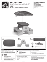 Step 2 Sit & Play Picnic Table with Umbrella Assembly Instructions