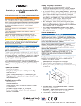 Fusion MS-RA210 Instrukcja instalacji