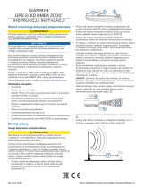 Garmin GPS 24xd Instrukcja instalacji