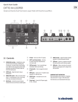 TCElectronic DDM4000 Skrócona instrukcja obsługi