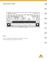 Behringer RD-6-SR Skrócona instrukcja obsługi