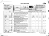 Whirlpool AWOE 8759 Program Chart