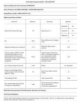 Whirlpool WSBO 3O34 PF X Product Information Sheet