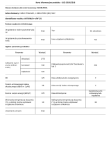 Whirlpool ART 890/A++/NF Product Information Sheet