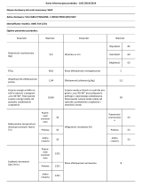 Whirlpool AWG 914 S/D1 Product Information Sheet