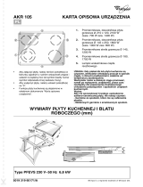 Whirlpool AKR 105/IX Program Chart