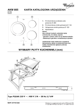 Whirlpool AKT 805/NE Program Chart