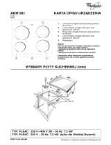 Whirlpool AKM 980/BA Program Chart