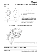 Whirlpool AKT 813/LX Program Chart