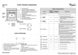 Whirlpool AKZ 318/IX Program Chart