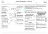 Whirlpool JC 212 BL Program Chart