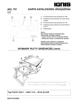 Ignis AKL 701 NE Program Chart