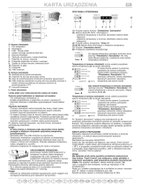 Whirlpool WBE3433 A+DFCW Program Chart