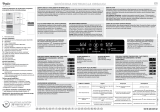 Whirlpool WBA4398 NFC IX Program Chart