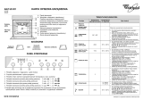 Whirlpool AKZ 501/IX/01 Program Chart