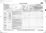 Whirlpool STEAM 1400/P WP Program Chart