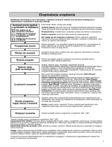 Whirlpool AZA 9780 Program Chart